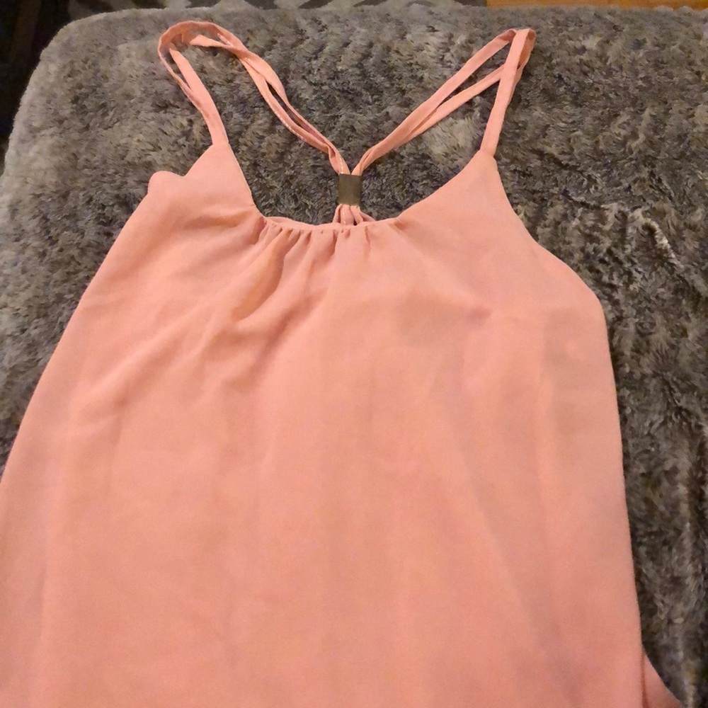 Pink tank top